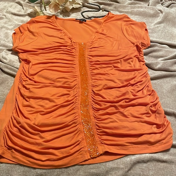 NWOT🔥HOT DEAL SALE🔥Your deal, my Loss $10 SPECIAL SALE WILLI SMITH TOP ORANGE XL - Picture 1 of 7